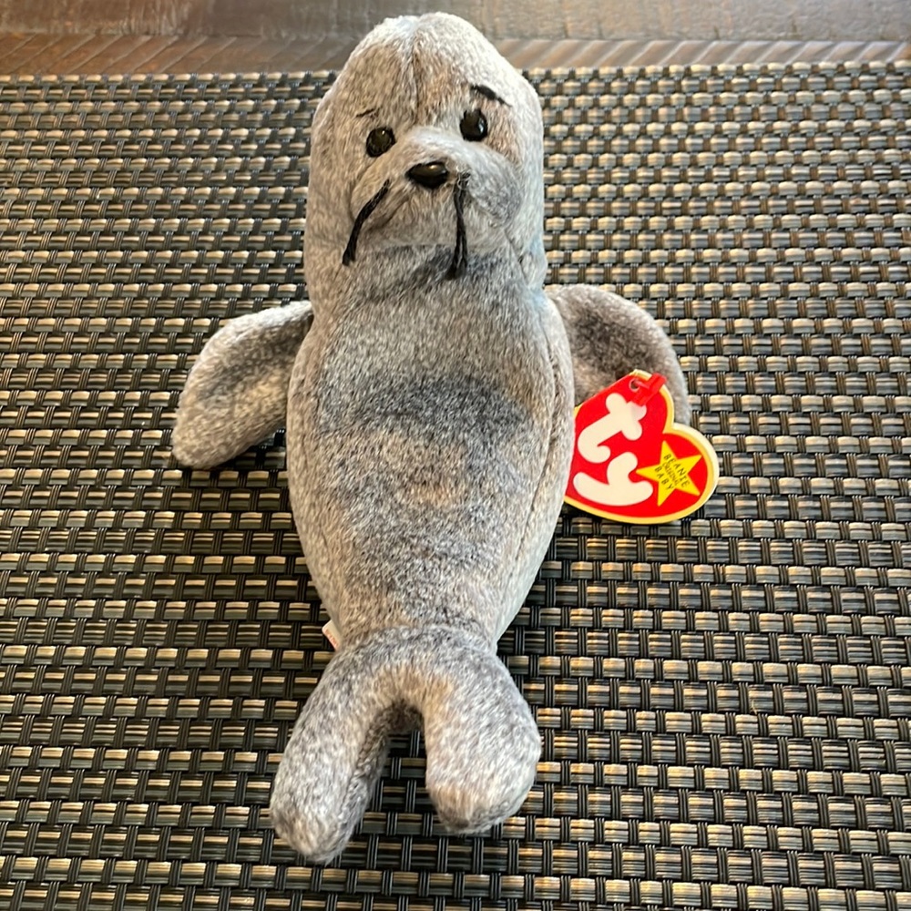 💚4/$30💚 Slippery the Seal Beanie Baby